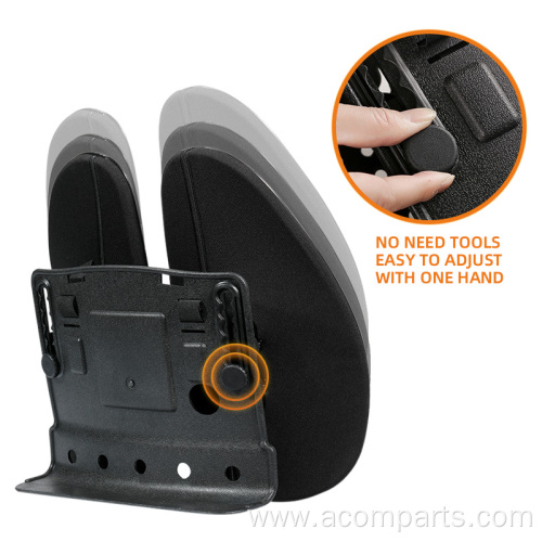 Comfortable lumbar back car seat support